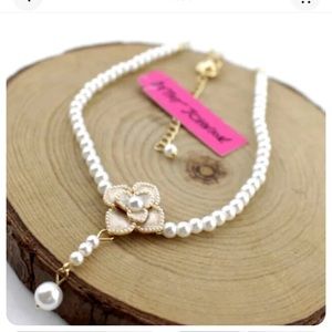 COPY - Betsy Johnson Faux Pearl Necklace